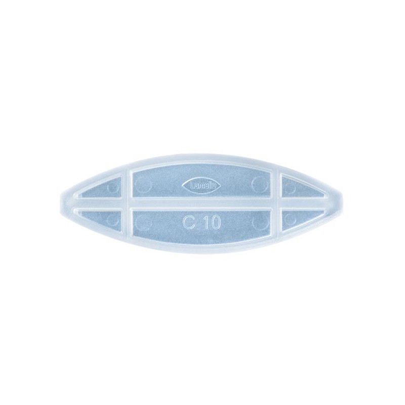 LAMELLES TRANSPARENTES C10, BOÎTE DE 300 UNITÉS