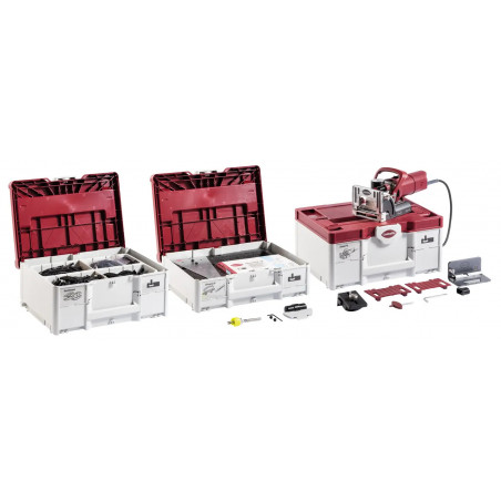 FRAISEUSE À RAINURER 1050W LAMELLO ZETA P2 SET COMPLET - COFFRET SYSTAINER³