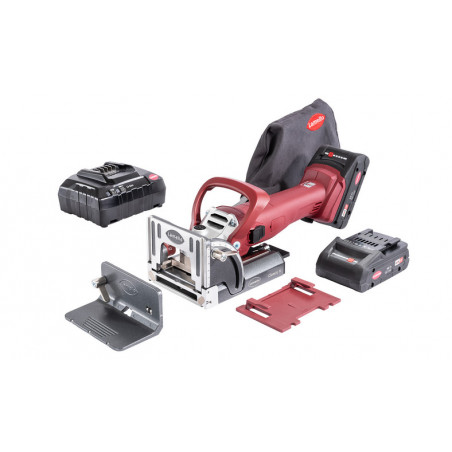 FRAISEUSE À RAINURER 18V LAMELLO CLASSIC X - 2 BATTERIES 4AH - CHARGEUR - COFFRET SYSTAINER