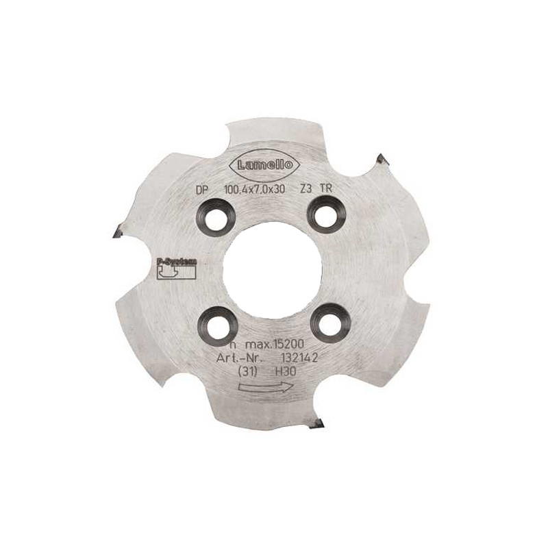 FRAISE À RAINURER CNC P-SYSTEM DP DIAMANT 100.4X7X30MM - RÉF. 132142