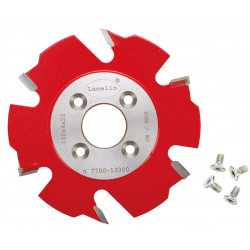 FRAISE À RAINURER HW 100X4X22 Z6 AVEC TRACEURS POUR LAMELLO ZETA P2/TOP 21/CLASSIC X - 132000