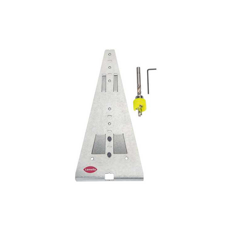 GABARIT DE MARQUAGE DIVARIO P-18 AVEC FORET ET RÉGLAGE DE PROFONDEUR - MÉTAL 125510