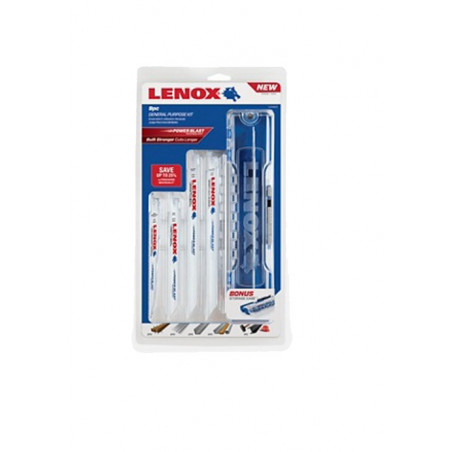 ENSEMBLE DE 9 LAMES DE SCIE SABRE POUR BOIS ET MÉTAL LENOX