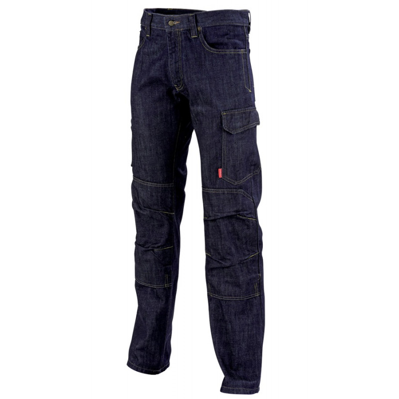 PANTALON DE TRAVAIL HOMME ALICKI LAFONT MULTIPOCHES EN JEAN