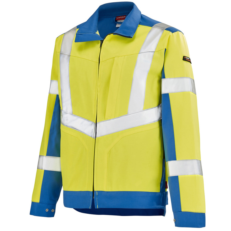 BLOUSON DE TRAVAIL HAUTE VISIBILITÉ LUTEA WORK VISION 2 LAFONT 3HVNCP