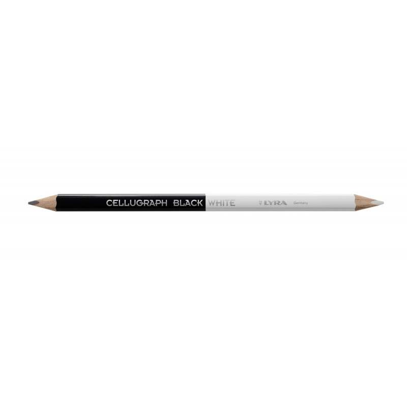 CRAYON CELLUGRAPH UNIVERSEL NOIR/BLANC LYRA L1940204