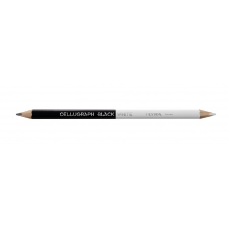 CRAYON CELLUGRAPH UNIVERSEL NOIR/BLANC LYRA L1940204