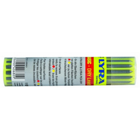 ETUI DE 12 MINES GRAPHITES LYRA DRY 2B