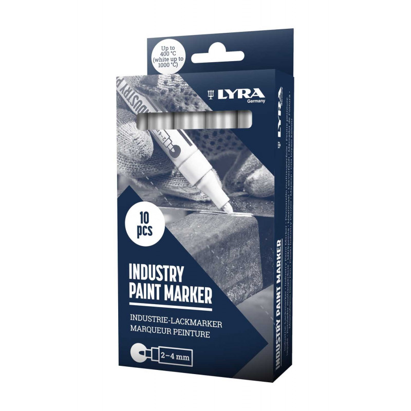 MARQUEUR PEINTURE LYRA POINTE LAQUÉE 2-4 MM