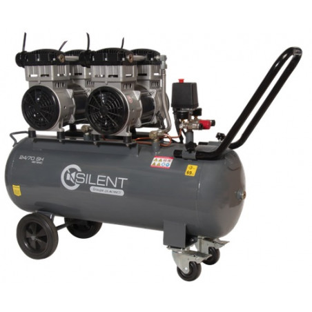 COMPRESSEUR MONOBLOC 2200W LACME SILENT 24/80 SH - RÉF. 461960