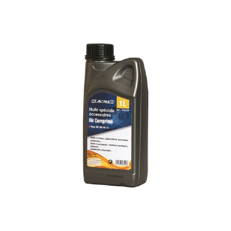 HUILE LACME POUR ACCESSOIRES PNEUMATIQUES - RÉF. 318100