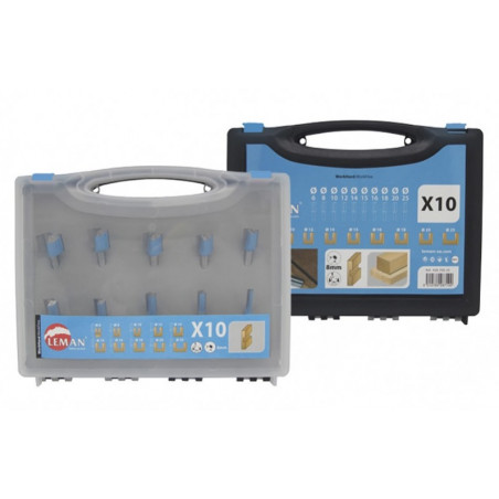 COFFRET 10 MECHES A RAINER DROITES REF 428.700.10