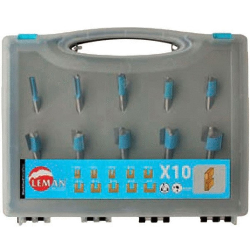 COFFRET 10 MECHES A RAINER DROITES REF 428.700.10