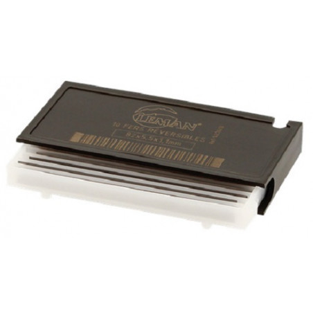 FER DE RABOT RÉVERSIBLE LEMAN MODÈLE FPL.142.10 L 80MM - BOITE DE 10