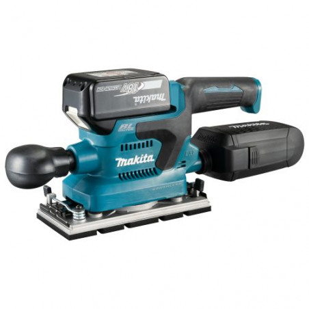 PONCEUSE VIBRANTE 18 V 93 X 185 MM - 2 BATTERIES 5 AH - COFFRET MAKPAC
