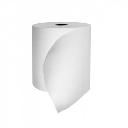 BOBINE DE PAPIER GAUFRÉ BLANC 2 PLIS - N400S.2GP02