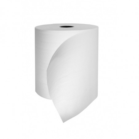 BOBINE DE PAPIER GAUFRÉ BLANC 2 PLIS - N400S.2GP02