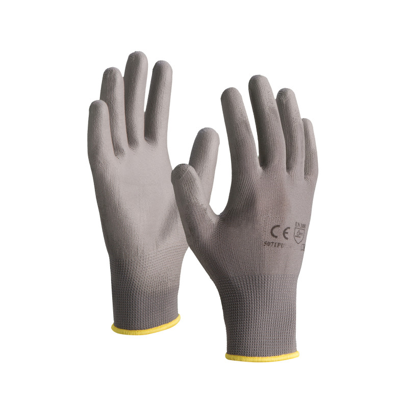 GANTS EN POLYESTER TRICOTÉ AVEC REVÊTEMENT EN POLYURÉTHANE MODÈLE 5071PU