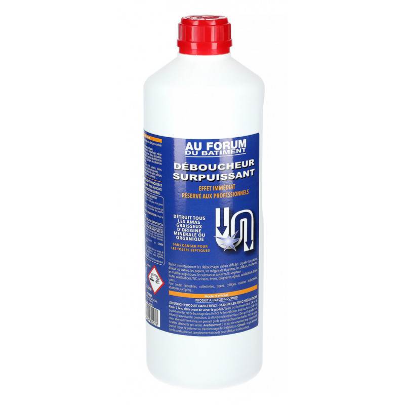 DÉBOUCHEUR LIQUIDE ACIDE ULTRA-EFFICACE - KELAT DB