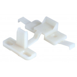 FERRURE D'ASSEMBLAGE BLANCHE LMC - MODÈLE FER651