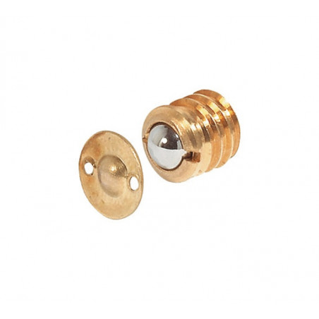 LOQUETEAU À BILLE 9MM AVEC GÂCHE À VISSER