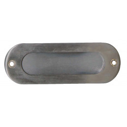 POIGNÉE CUVETTE ENCASTRABLE INOX OVALE - MODÈLE IN012NEW