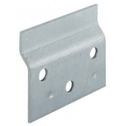 SUPPORT AJUSTABLE EN ACIER ZINGUÉ POUR SUSPENSION D'ARMOIRE 60 X 48 MM - RÉF. 290.08.900