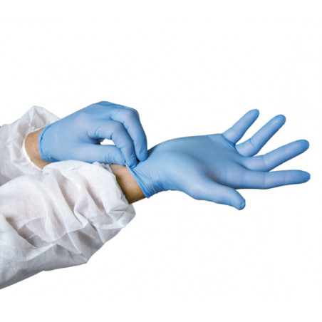 GANTS JETABLES NITRILE POUDRÉS