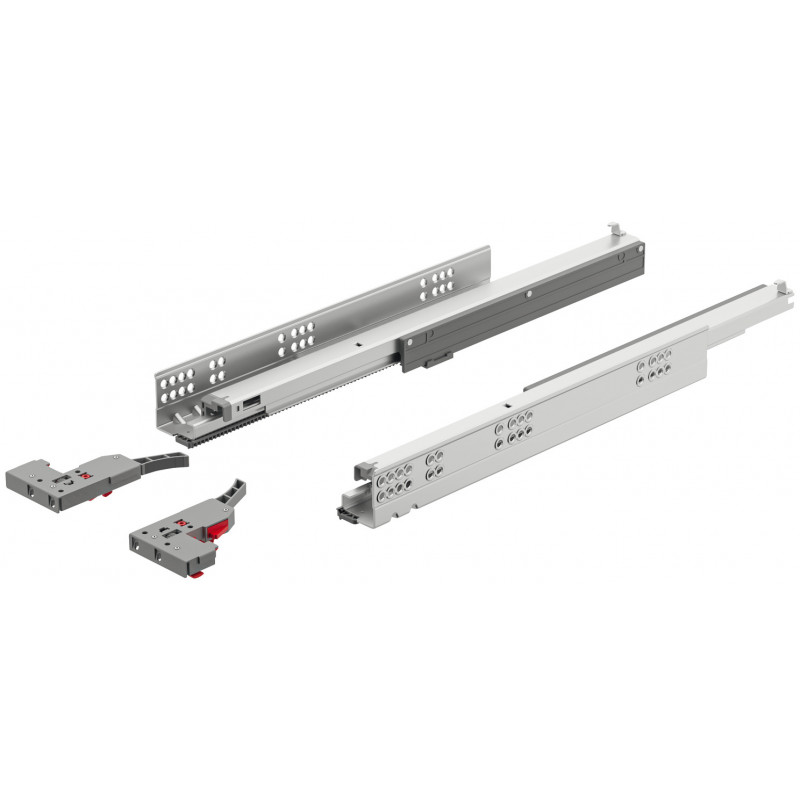 COULISSES SOUS TIROIR MATRIX AVEC RETOUR AUTOMATIQUE ET AMORTISSEMENT