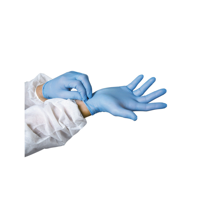 GANTS JETABLES NITRILE POUDRÉS
