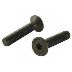 VIS ACIER BRUT TÊTE FRAISÉE HEXAGONALE CREUSE CLASSE 10.9 DIN 7991