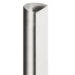 TRINGLE PROFILÉE POUR ESPAGNOLETTE, LONGUEUR 2,5 M, DIAMÈTRE 6 MM