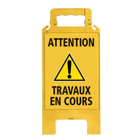CHEVALET DE SIGNALISATION NOVAP PRO - TRAVAUX EN COURS