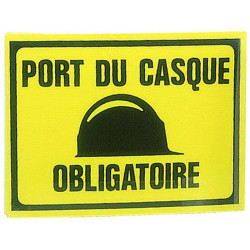 PANNEAU PORTE CASQUE OBLIGATOIRE NOVAP - 4304342.UNITE PANNEAU PORTE CASQUE OBLIGATOIRE NOVAP - 4304342.UNITE