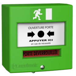DÉCLENCHEUR MANUEL NEUTRONIC AVEC BRIS DE GLACE ET DOUBLE CLÉ DE RÉARMEMENT
