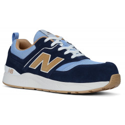 CHAUSSURES ELITE LITE NEW BALANCE S1 PL HRO FO SC SR ESD BLEU/CAFÉ