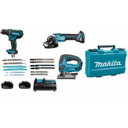 LOT0337 ENSEMBLE DE 3 OUTILS 18 V (DDF482SFE/DJV180ZX/DGA504Z) LOT0337 ENSEMBLE DE 3 OUTILS 18 V (DDF482SFE/DJV180ZX/DGA504Z)