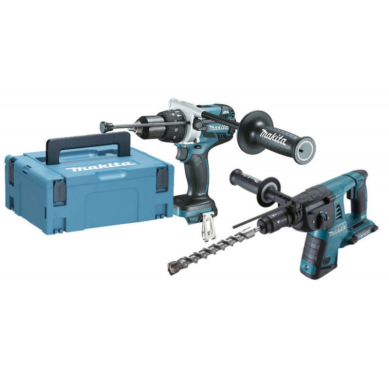 MAKPAC ENSEMBLE DE 2 OUTILS 18V (DHR264/DHP481) MACHINES SEULES