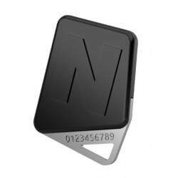 CLÉ DE PROXIMITÉ NORALSKY KCP8-N 13,56 MHZ NOIR AVEC CODE SITE