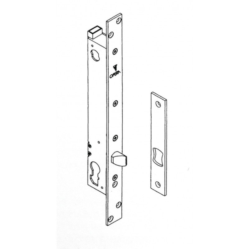 PÊNE PISTON RÉVERSIBLE BISEAUTÉ EN ACIER SÉRIE PRIMA OPERA