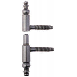 FICHE RUSTIQUE À VISSER Ø13MM PHOSPHATÉE AVEC FINITION VERNIE MODÈLE 190