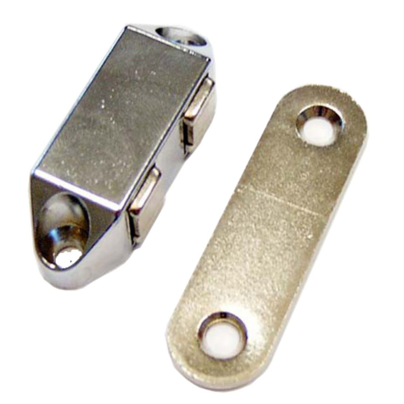 LOQUETEAU EN APPLIQUE POLAIR FORCE 4 ACIER NICKELÉ - MODÈLE LM510