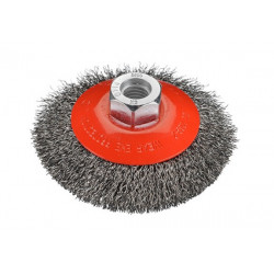 BROSSE CONIQUE FIL ACIER ONDULÉ OSBORN KBW M14 100 MM - 2008512161
