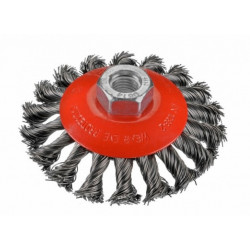 BROSSE CONIQUE FIL ACIER TRESSÉ OSBORN KBZ 100 MM M14 - 2008622151