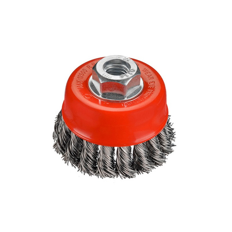 BROSSE COUPE FIL ACIER TRESSÉ OSBORN TBZ 100 MM M14 - 2008608154