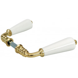 BÉQUILLE DOUBLE CARRÉ DE 6 MM LAITON CANON