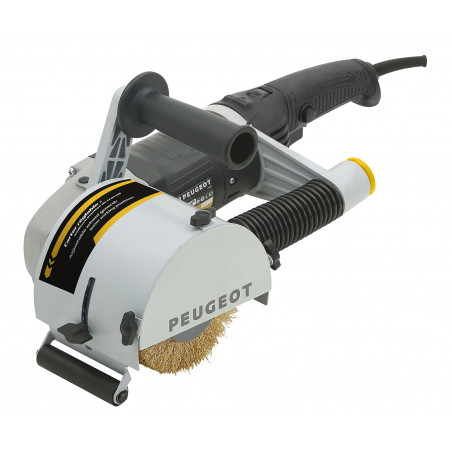 RÉNOVATEUR 1500W PEUGEOT OUTILLAGE ENERGYBRUSH-1500 - SAC DE TRANSPORT - ACCESSOIRES