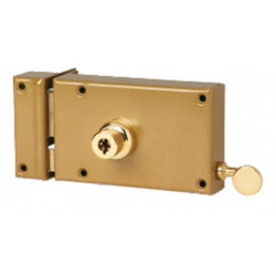 SERRURE EN APPLIQUE POLLUX MONOPOINT HORIZONTALE CYLINDRE 45 MM