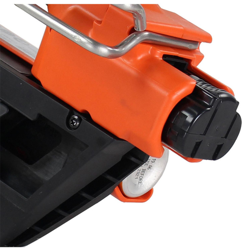 ENSEMBLE DE 2 CLOUEURS À GAZ SANS FIL PASLODE (IM90XI ET PPN50XI) AVEC 40 LOTS DE CLOUS CRANTÉS 2,8 X 70 MM