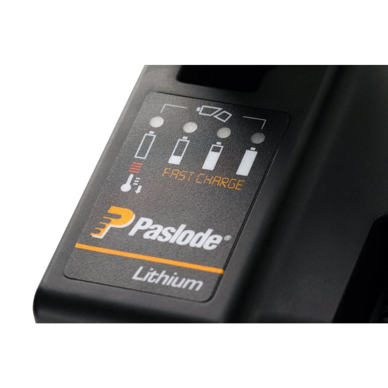 CHARGEUR DE BATTERIE LITHIUM POUR CLOUEUR PASLODE - MODÈLE 018881